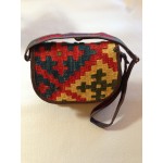 Kilim Shoulder Bag - Handmade Persian Kilim Wool Woven Shoulder Bag