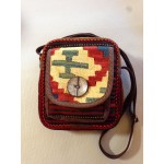 Kilim Shoulder bag - Handcrafted Persian Wool Woven Shoulder Bag